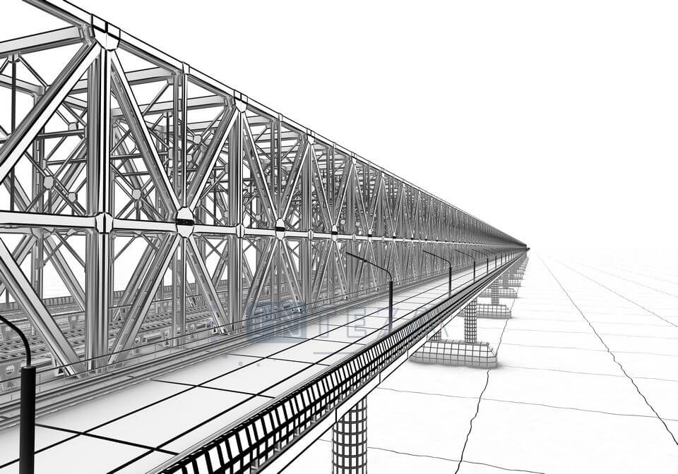 ИНТЕЗА, ООО: 3D-модель инфраструктурного объекта